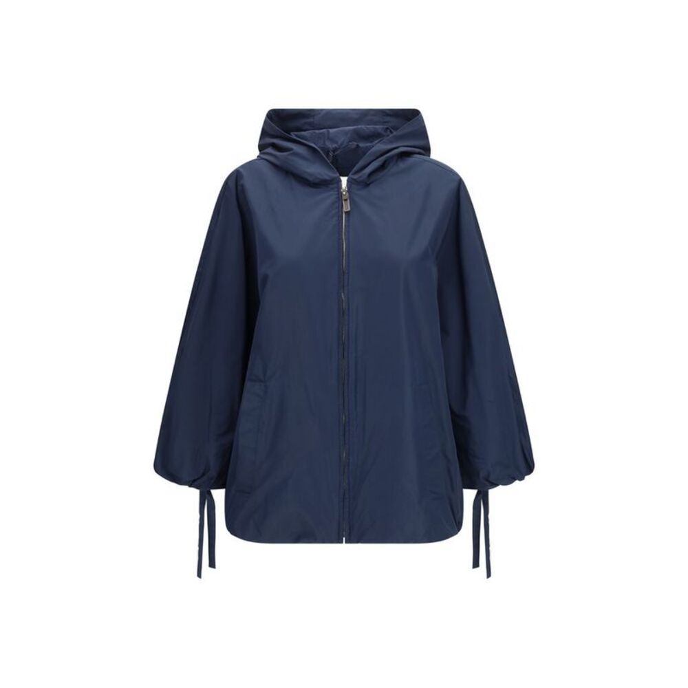 'S Max Mara Blue Polyester Trench Women's Coat
